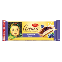 Шоколад Аленка с начинкой черничный йогурт 1/165