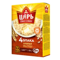 Хлопья 4 злака "Царь" К19 400 гр.