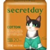 SecretDay Прокладки ежедневные COTTON, Basic Liner, 20 шт