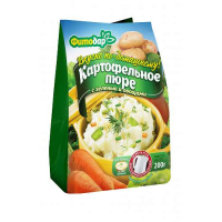 Картофельное пюре "Фитодар" 200 гр.с Зеленью и Овощами натуральное Картошечка