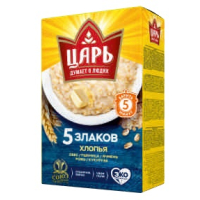Хлопья 5 злаков "Царь" К39 400 гр.