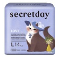 SecretDay Прокладки женские гигиенические LOVE, Large, 14 шт