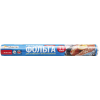 Фольга пищевая "ПРОЧНАЯ",PATERRA,29см*10м.