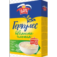 Хлопья овсяные "Геркулес" К 400 гр.