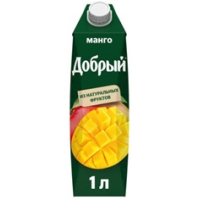 Добрый 1л.Напиток сокосодерж.из манго микс 15% ДП