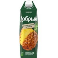 Добрый 1л.Ананасовый нектар 40% ДП