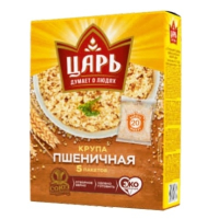 Крупа пшеничная 400 гр. "Полтавская-М" "Царь"