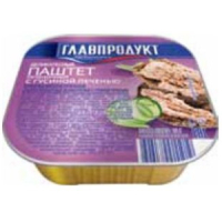 Паштет нежн.95гр.из гусиной печени Главпродукт Ламистр