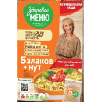 Каша 5 злаков с нутом "Кузнецовская каша" К400гр. "Здоровое меню"