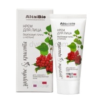 AltaiBio крем для лица для жирной и комбинированной кожи, 50 мл.