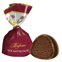 Конф.Космические 4кг. глазир.шокол.глазурью на основе шоколада-полуфабриката