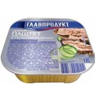 Паштет нежн.95гр.из гусиной печени Главпродукт Ламистр