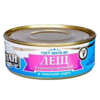 Лещ в томате 240 гр. Улан