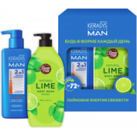 Подарочный набор Шампунь Мужской PROACTIVE MAN ЛАЙМ (Шампунь + Гель для душа)