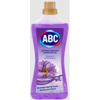 Универсальный очиститель "АВС" для пола 900мл. ПУРПУРНЫЕ ЦВЕТЫ